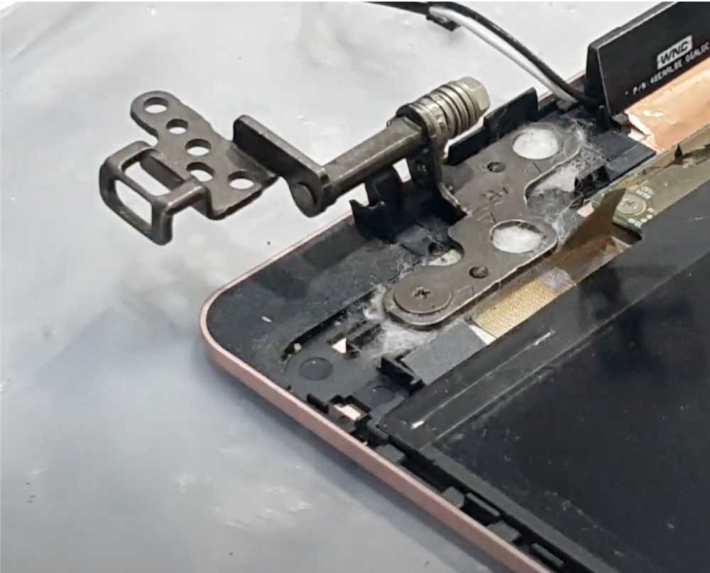 Acer laptop hinge repair