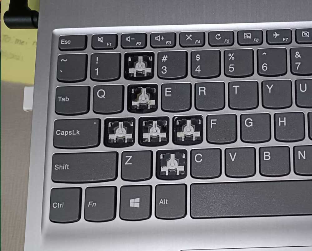 Lenovo laptop Repair Keyboard Replacement