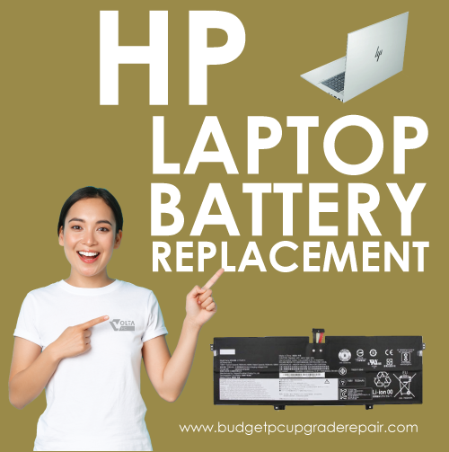 HP Laptop Battery Replacement