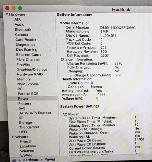The Best Battery Cycle Count For A MacBook