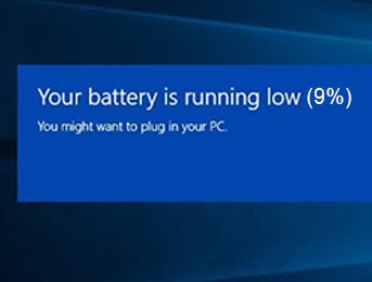 Laptop battery weak