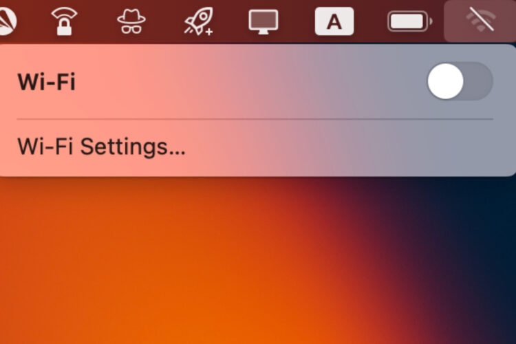 macbook wifi not turning on