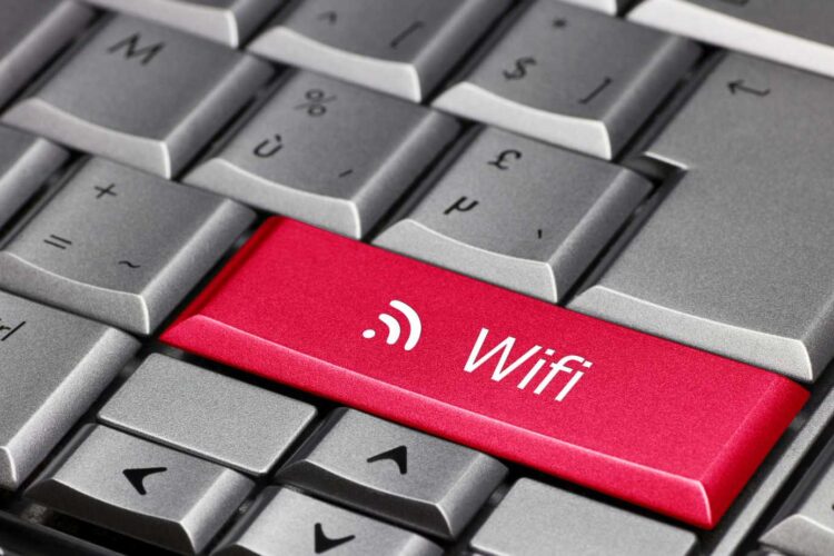 wifi adapter on laptop