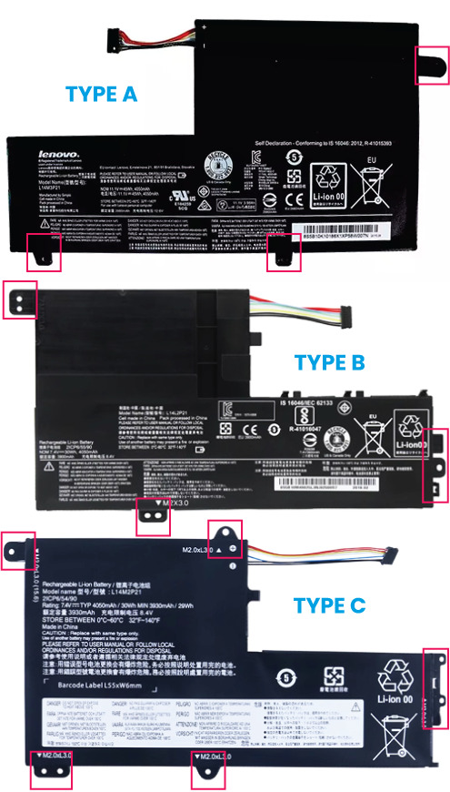 YOGA-500-14ISK BATTERY REPLACEMENT
