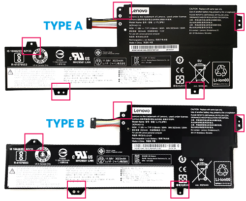 Lenovo YOGA 720-12IKB battery