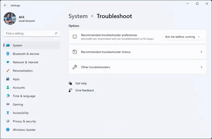 troubleshooters-page-windows-11