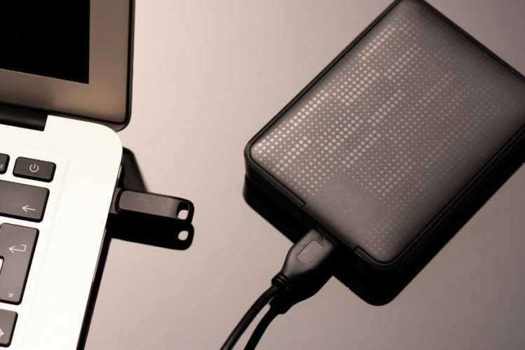 external hard drive