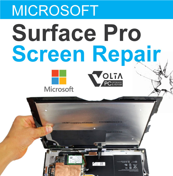 surface pro screen repair