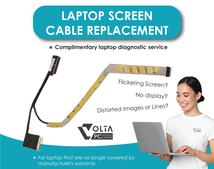 laptop screen cable replacement