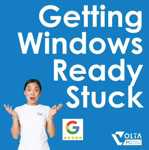 getting windows ready stucK
