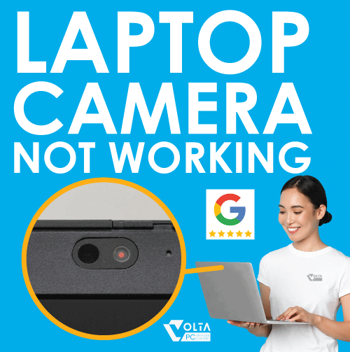 laptop camera not working