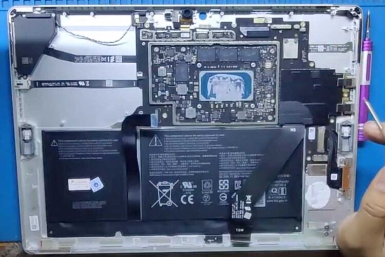 Surface Go battery replacement at Singapore repair shop