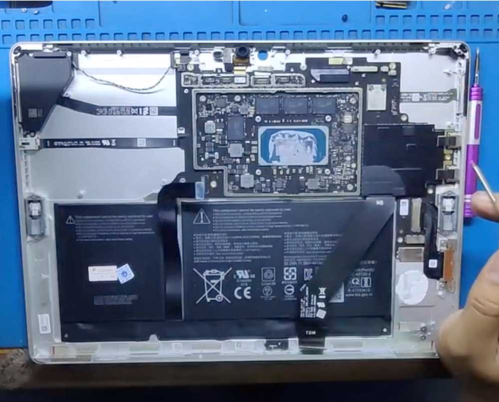 Surface Go battery replacement at Singapore repair shop