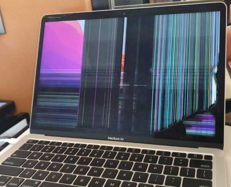 Cracked Macbook Screen