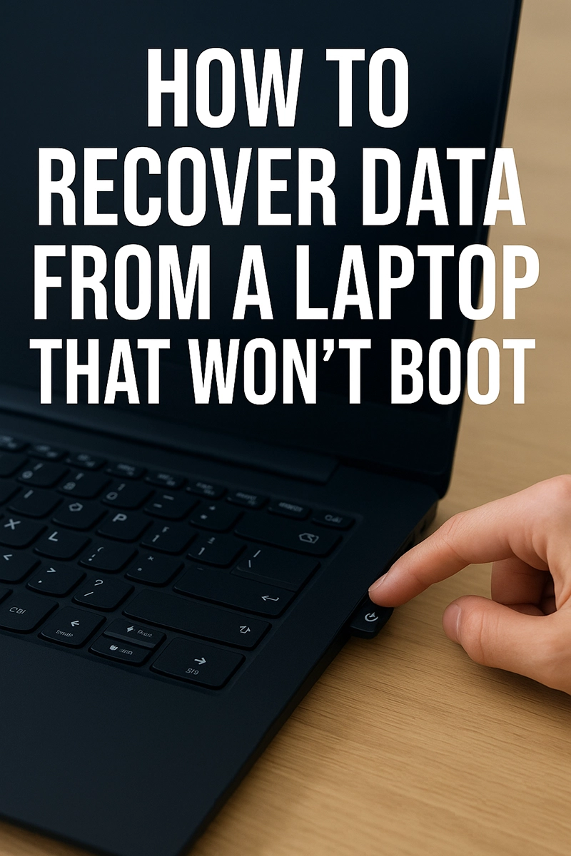 recover data from laptop that wont boot