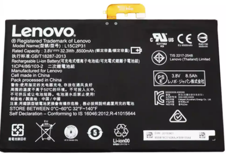 Lenovo YOGA BOOK Android BATTERY