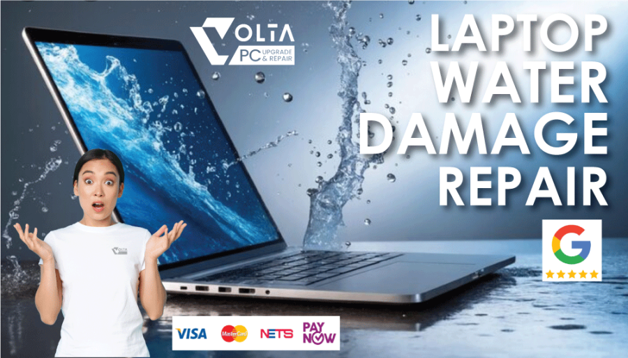 LAPTOP WATER DAMAGE REPAIR